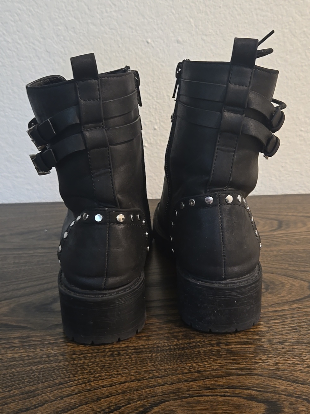 Studded Sid Combat Boot - Picture 4 of 5